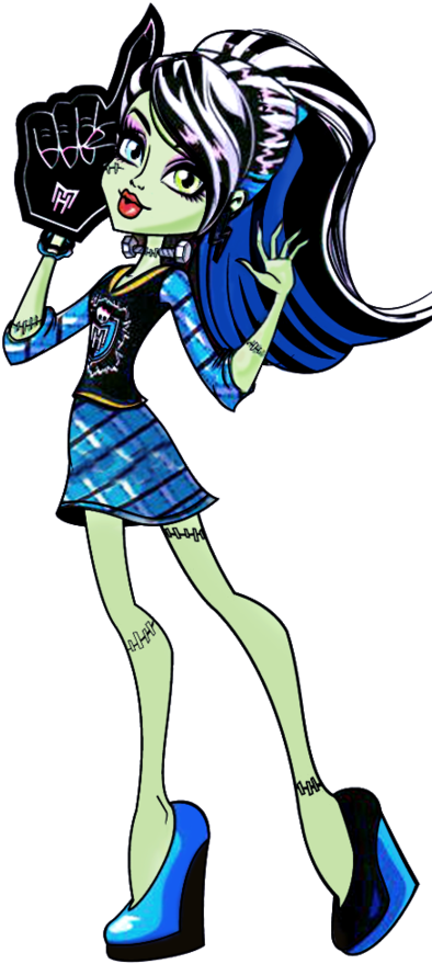 Ghoul Spirit - Monster High Ghoul Spirit Frankie (400x886), Png Download