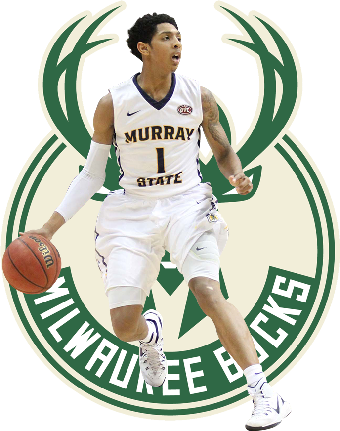 Cameron Payne, Pg Murray State Ht - Milwaukee Bucks Large Logo (932x932), Png Download