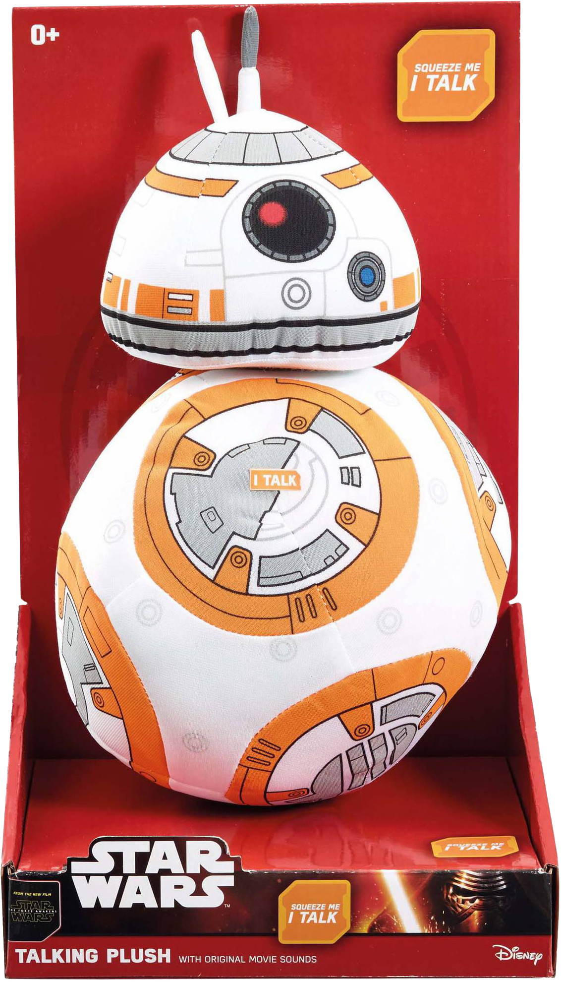 Star Wars Episode Vii - Star Wars Talking Plush Bb 8 (2000x2000), Png Download