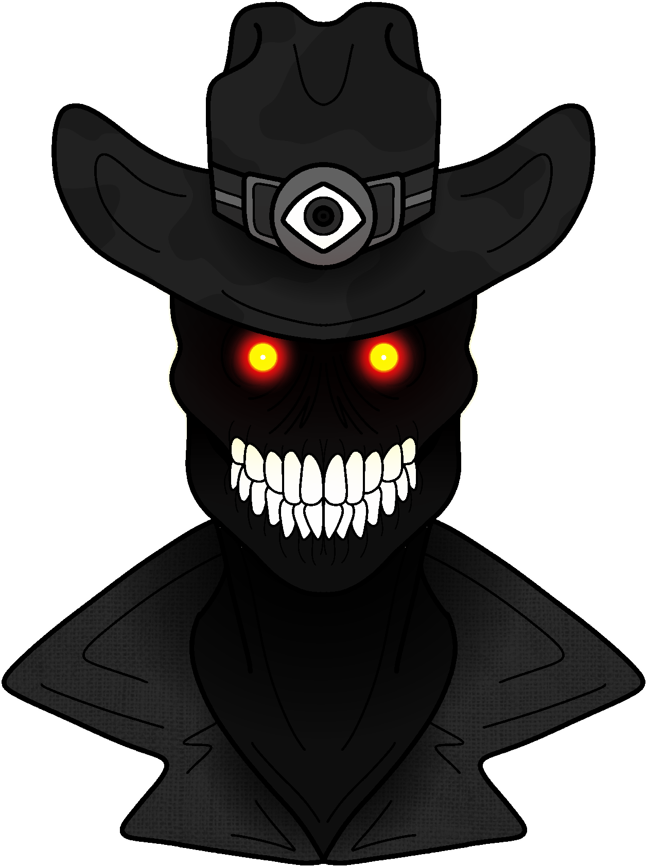 Ghoul Sheriff - Illustration (1257x1685), Png Download