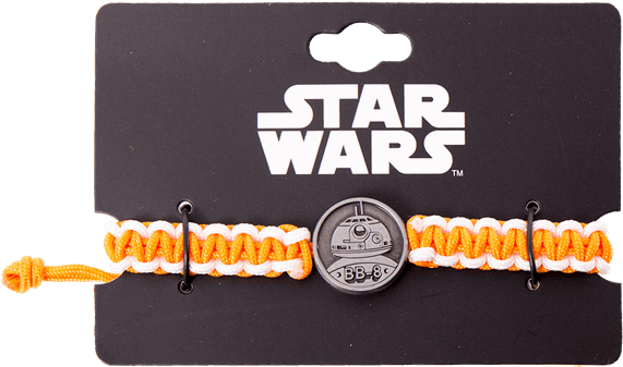 Bb-8 Cord Bracelet - Star Wars Gadget Decals (600x600), Png Download