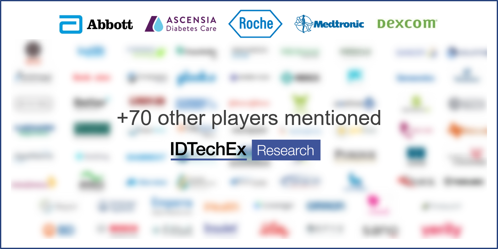 Idtechex 'technology For Diabetes Management 2019-2029 - Abbott (1587x795), Png Download