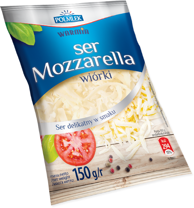 » Mozzarella Cheese Shredded - Rice Noodles (626x670), Png Download