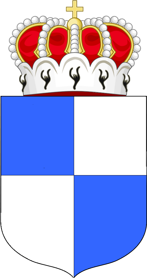 2nd Duke Of Columba - Coat Of Arms (860x936), Png Download