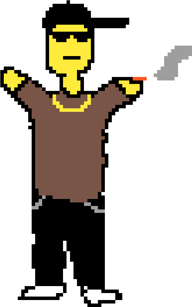 Gangsta - Illustration (1200x1200), Png Download