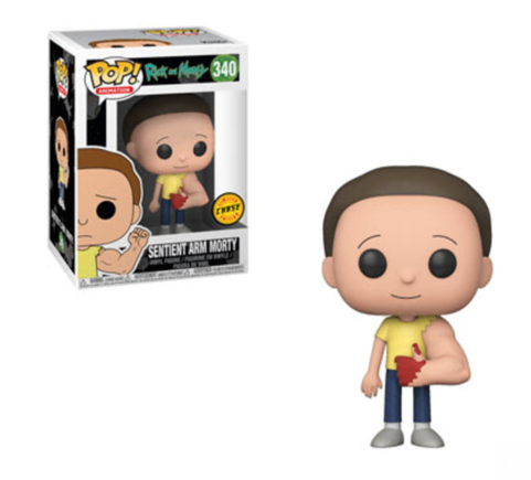 Vinyl Rick & Morty Sentient Arm Morty Chase Limited - Pop Rick Et Morty (600x600), Png Download