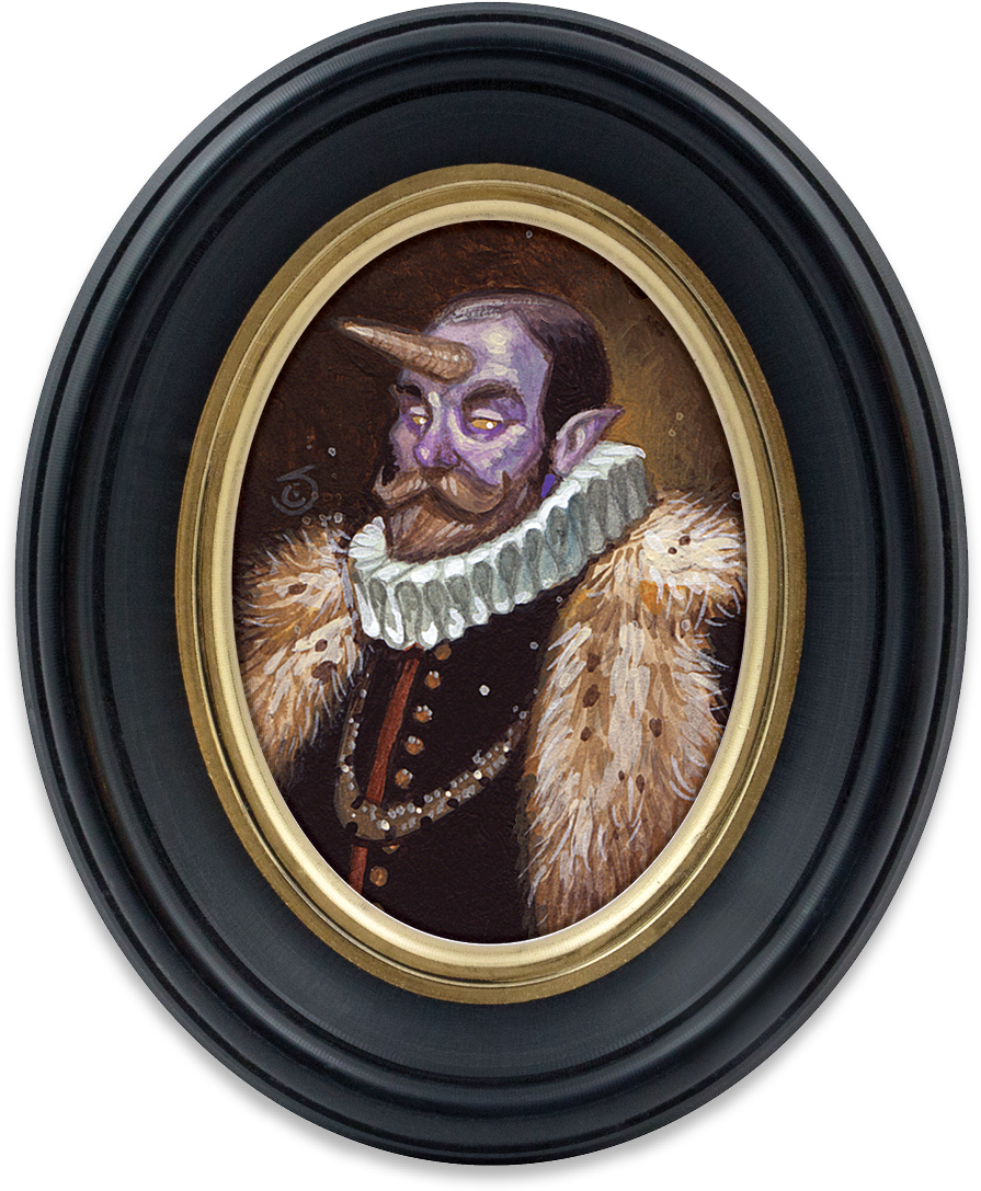 Duke Theodore Humanicorn - Tiki (900x1200), Png Download