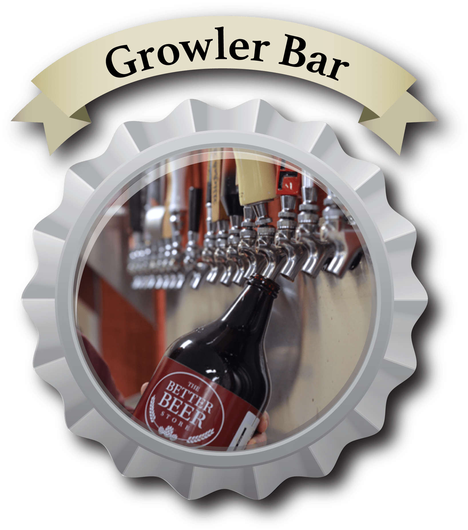 16 Taps - Glass Bottle (1692x1899), Png Download