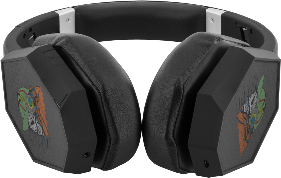 Jammin Skull Wrapsody™ Bluetooth Headphones - Headphones (1024x1024), Png Download