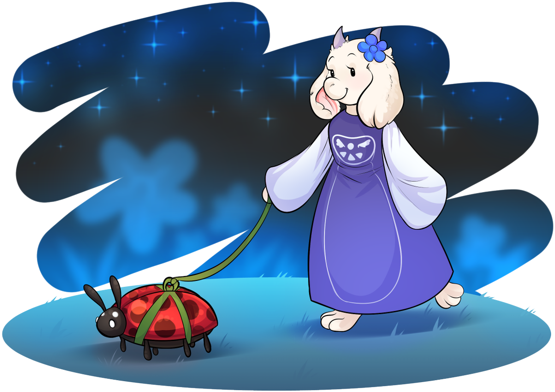 #undertale #toriel #artistsontwitter #digitalart - Cartoon (1200x831), Png Download