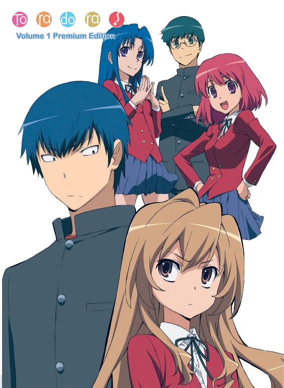 Toradora Anime Series (565x779), Png Download