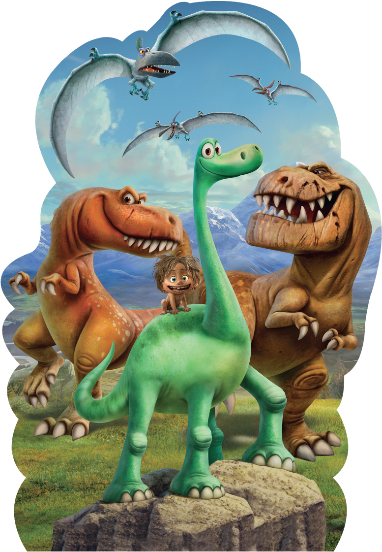 Jumbo 19266 Disney Pixar, The Good Dinosaur - Good Dinosaur Puzzle (799x1142), Png Download