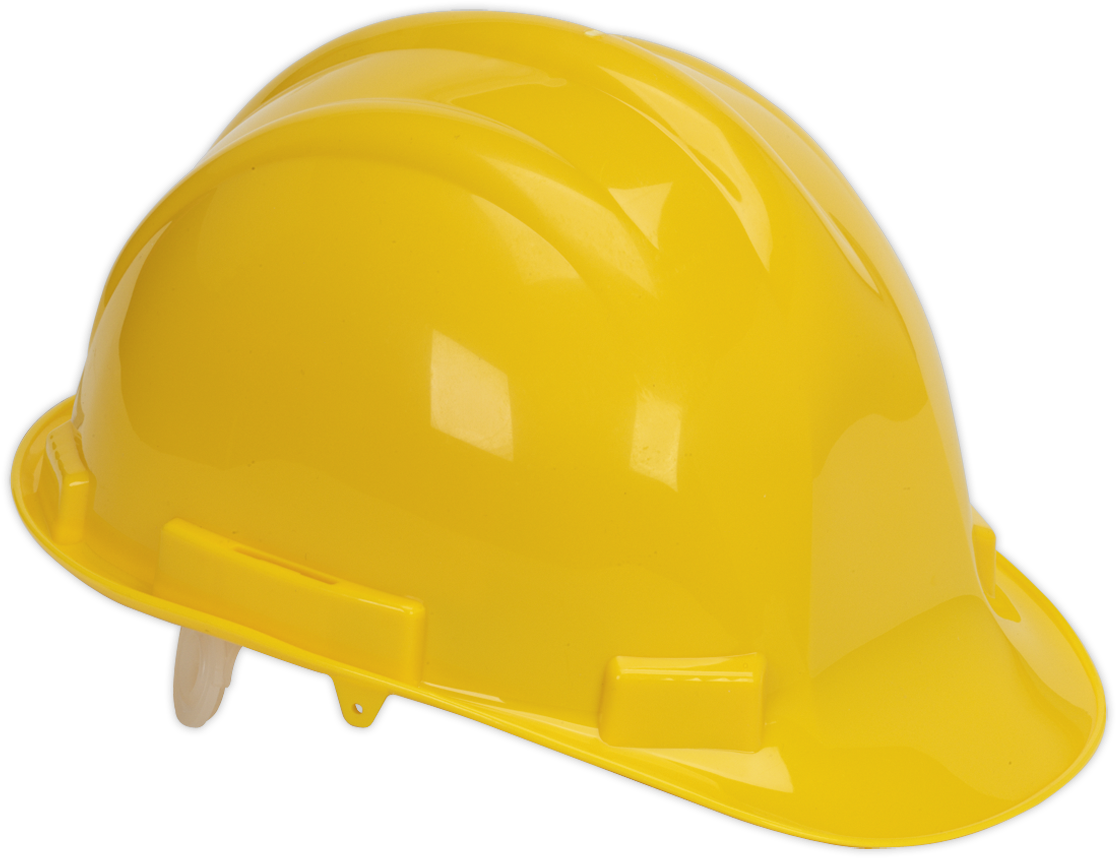 Details About Ssp17y Sealey Safety Helmet Yellow Bs - Head Protection (1200x1200), Png Download