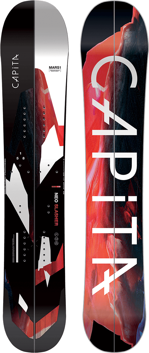 Capita Neo Slasher 158 Snowboard Deck 158cm - Neo Slasher (580x1450), Png Download