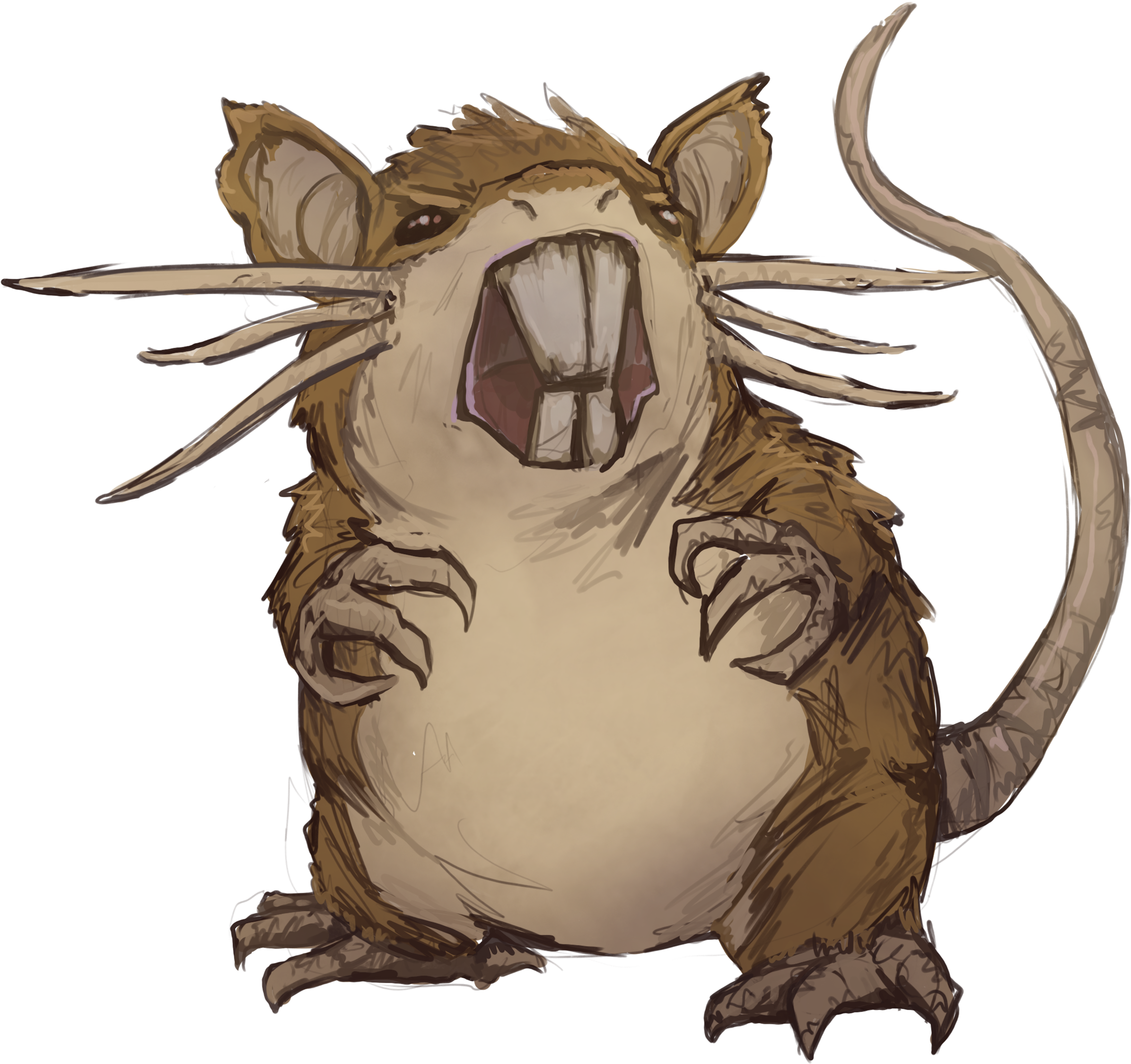 Melee Weapon Attack - Cockatoo (2562x2266), Png Download