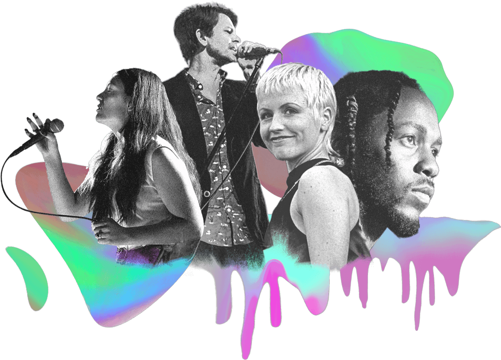 Collage Of Hottest 100 Alumni Including Lorde, Powederfinger, - Album Cover (988x705), Png Download