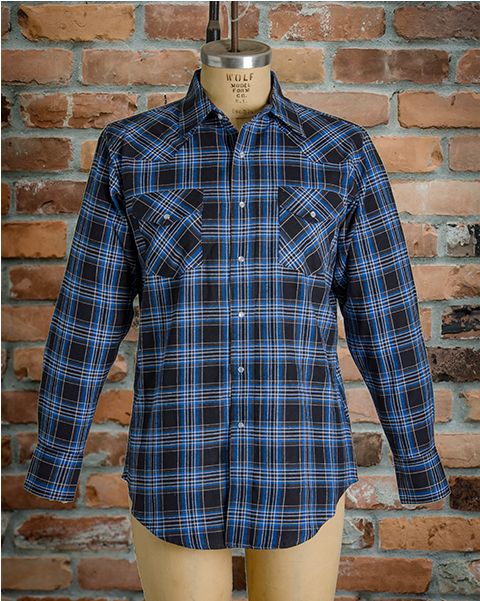 The Can-ultimate Men's Snap Plaid Flannel Shirt In - Plaid (600x600), Png Download