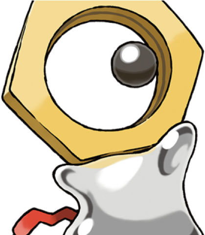 Pokeball Clipart Tumblr Transparent - Pokemon Let's Go Meltan (640x480), Png Download