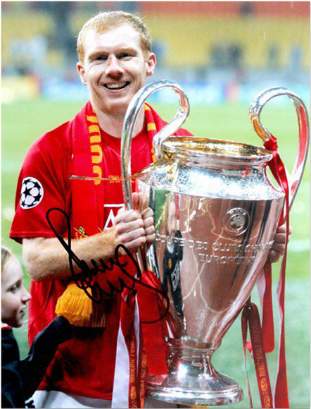 Paul Scholes And Gerrard (650x665), Png Download