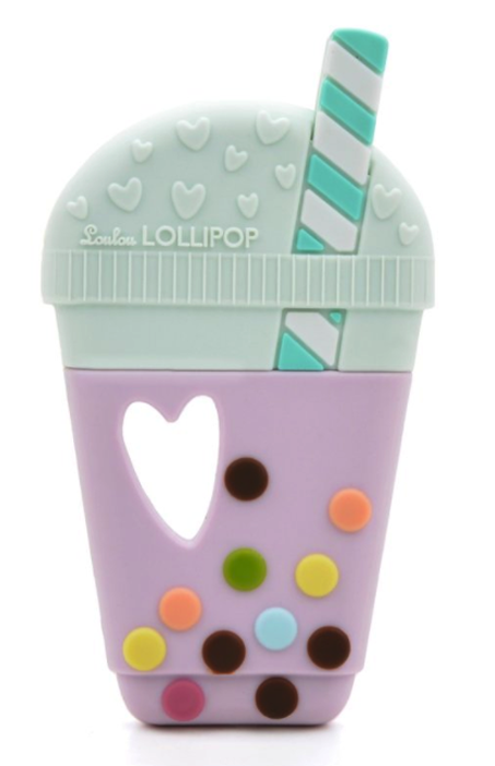 Loulou Lollipop Silicone Teether - Pacifier (700x700), Png Download