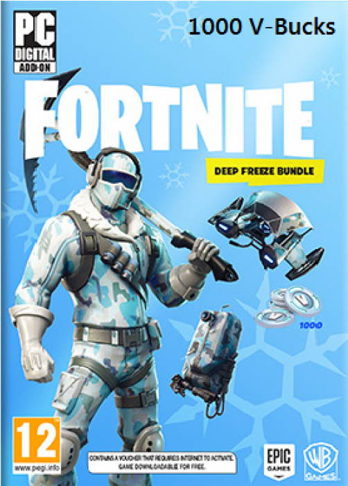 Fortnite Deep Freeze Bundle Pc (700x700), Png Download