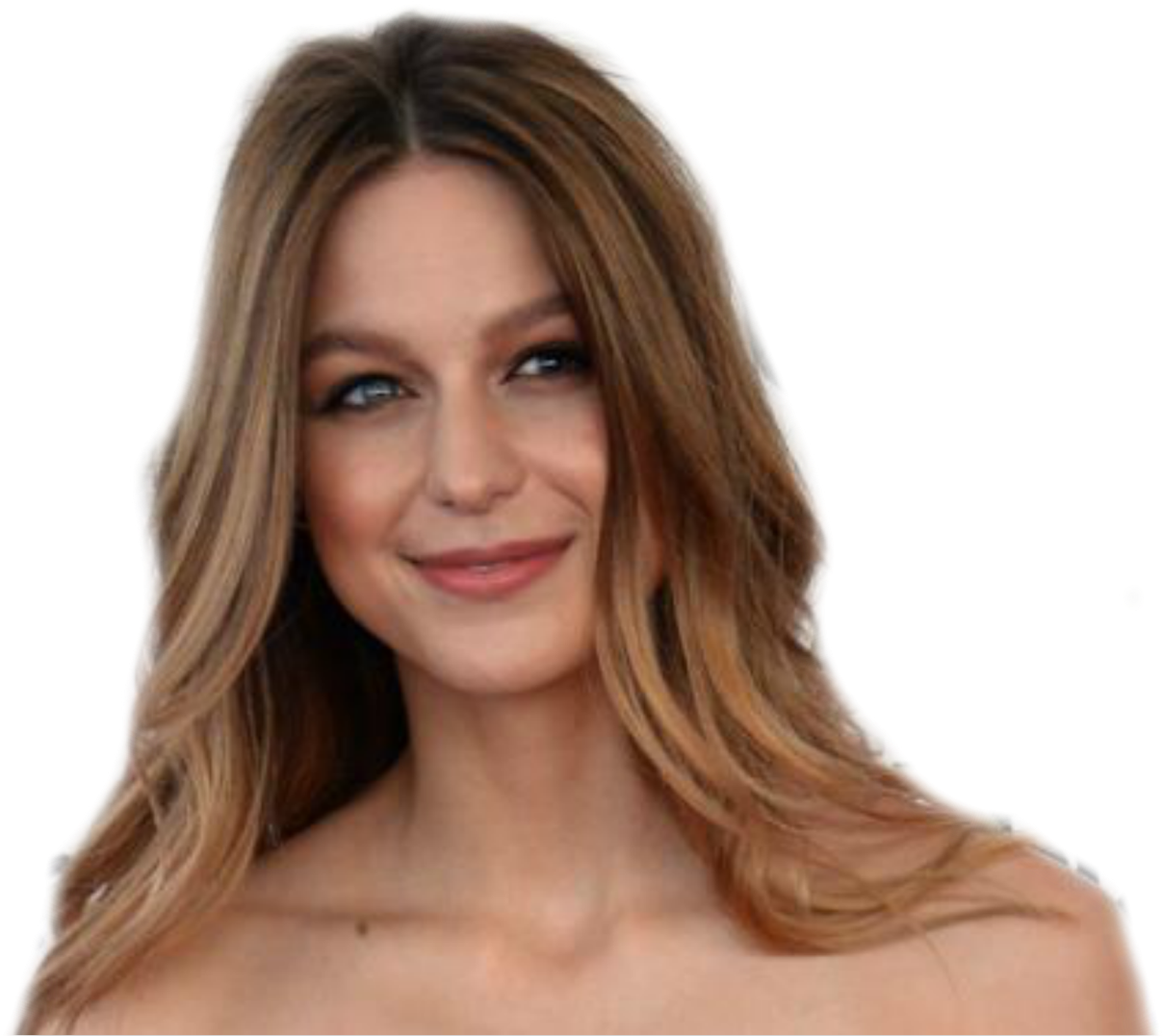 Christopher Wood Y Melissa Benoist (1280x1280), Png Download