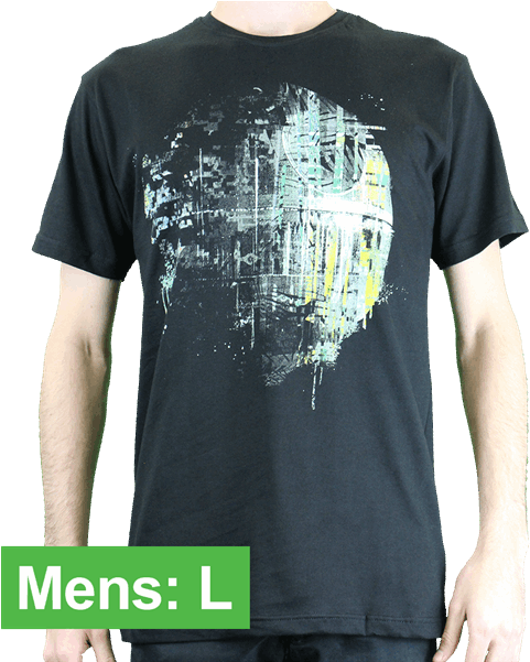 Death Star Men's T-shirt - Active Shirt (600x600), Png Download