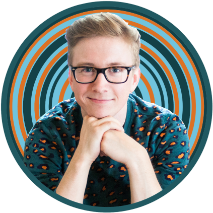 Tyler Oakley Custom Custom Icon Custom Icons Tyler - Circle (768x768), Png Download