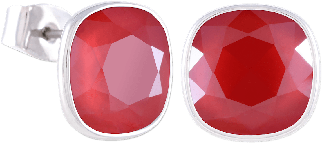 Royal Red - Earrings (1200x1200), Png Download
