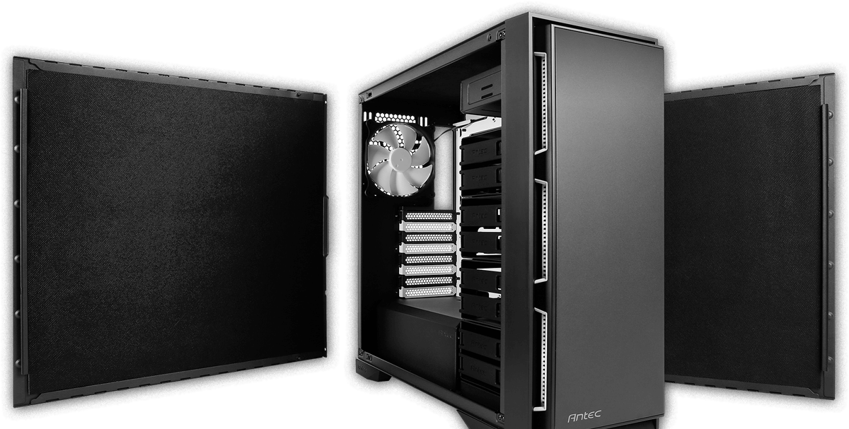 Antec Introduces The Latest P101 Silent Case Which - Pc Case Ces 2019 (1200x607), Png Download