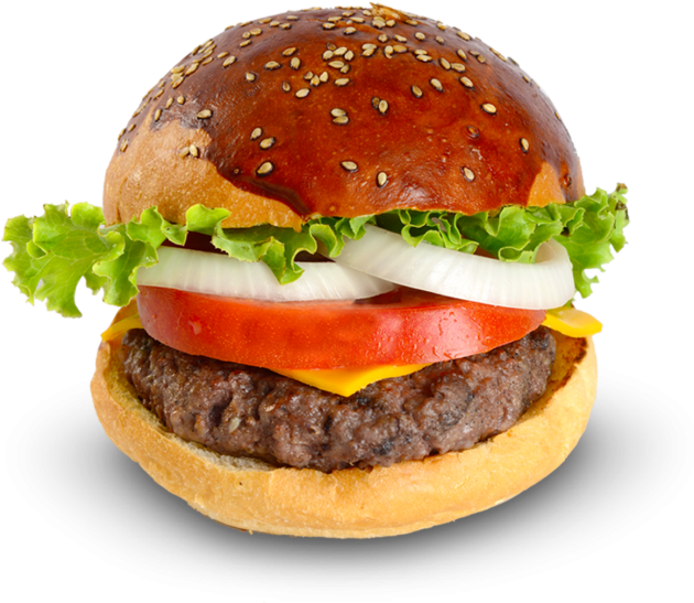 Burger - Patty (866x650), Png Download