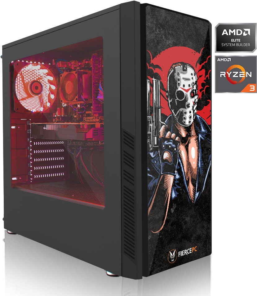 Pc Specification - Fierce Pc Zombie Gaming Pc (1000x1000), Png Download