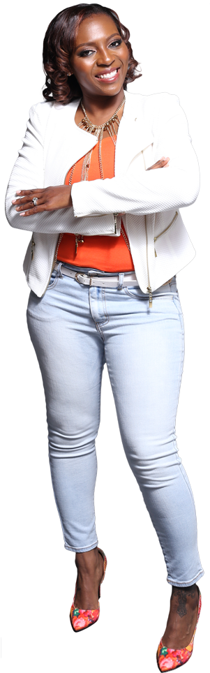 Joanna Is The Loving Wife Of Jarmell Mcgill, Proud - Girl (300x1039), Png Download