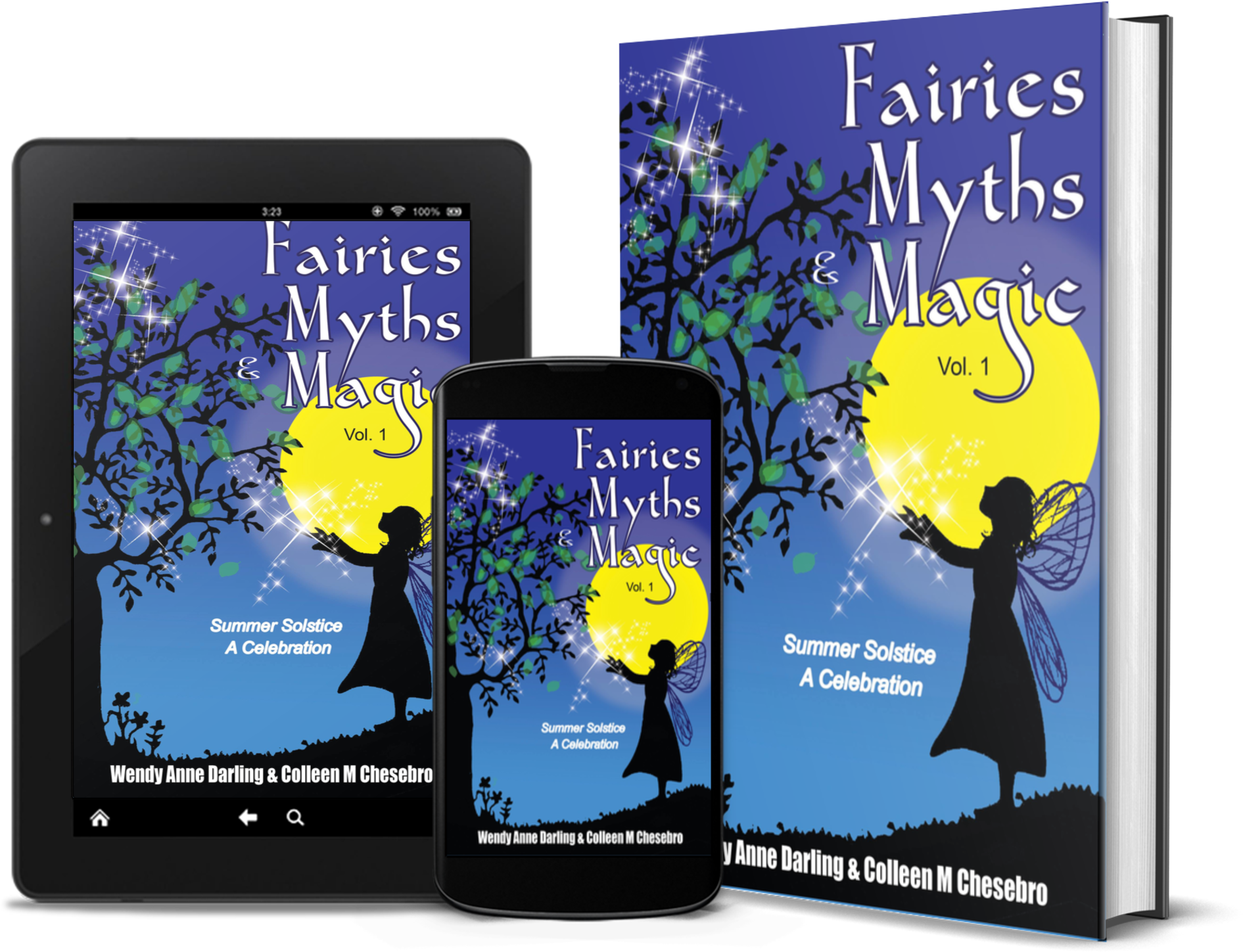 Fairies, Myths, & Magic ~ A Summer Celebration New - Colleen Chesebro (2720x1844), Png Download