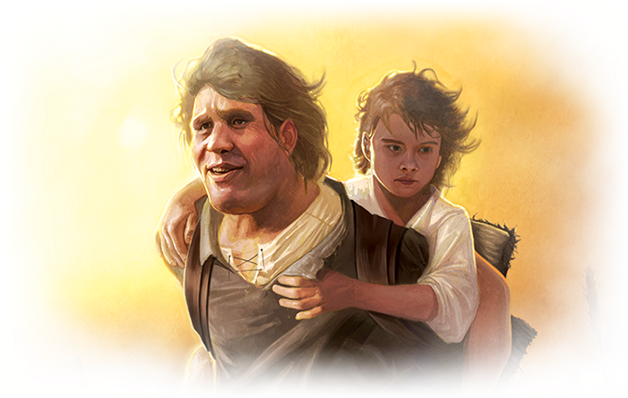 Hodor Variant - Illustration (700x450), Png Download