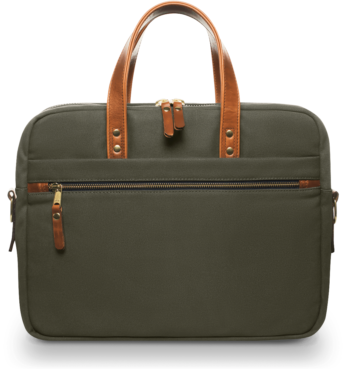 Heritage Brief - Olive Green - Hudson Sutler - Made - Briefcase (1350x1350), Png Download