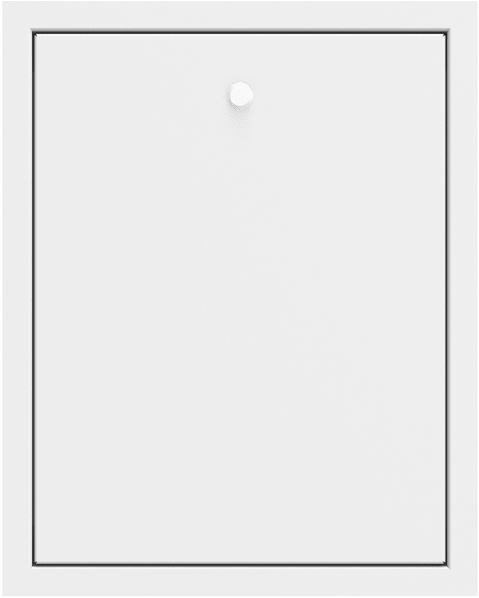 Fire Rated Metal Loft Hatches Picture Frame By Access - Circle (720x720), Png Download