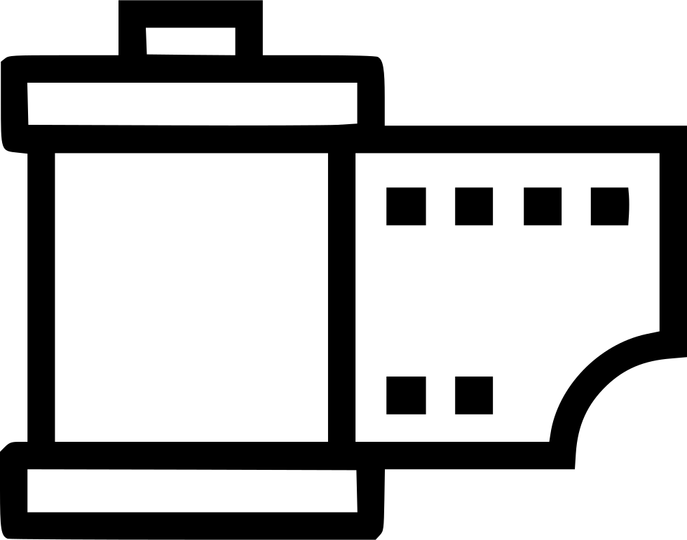 Camera Film Roll Comments - Film Photography Icon (980x770), Png Download