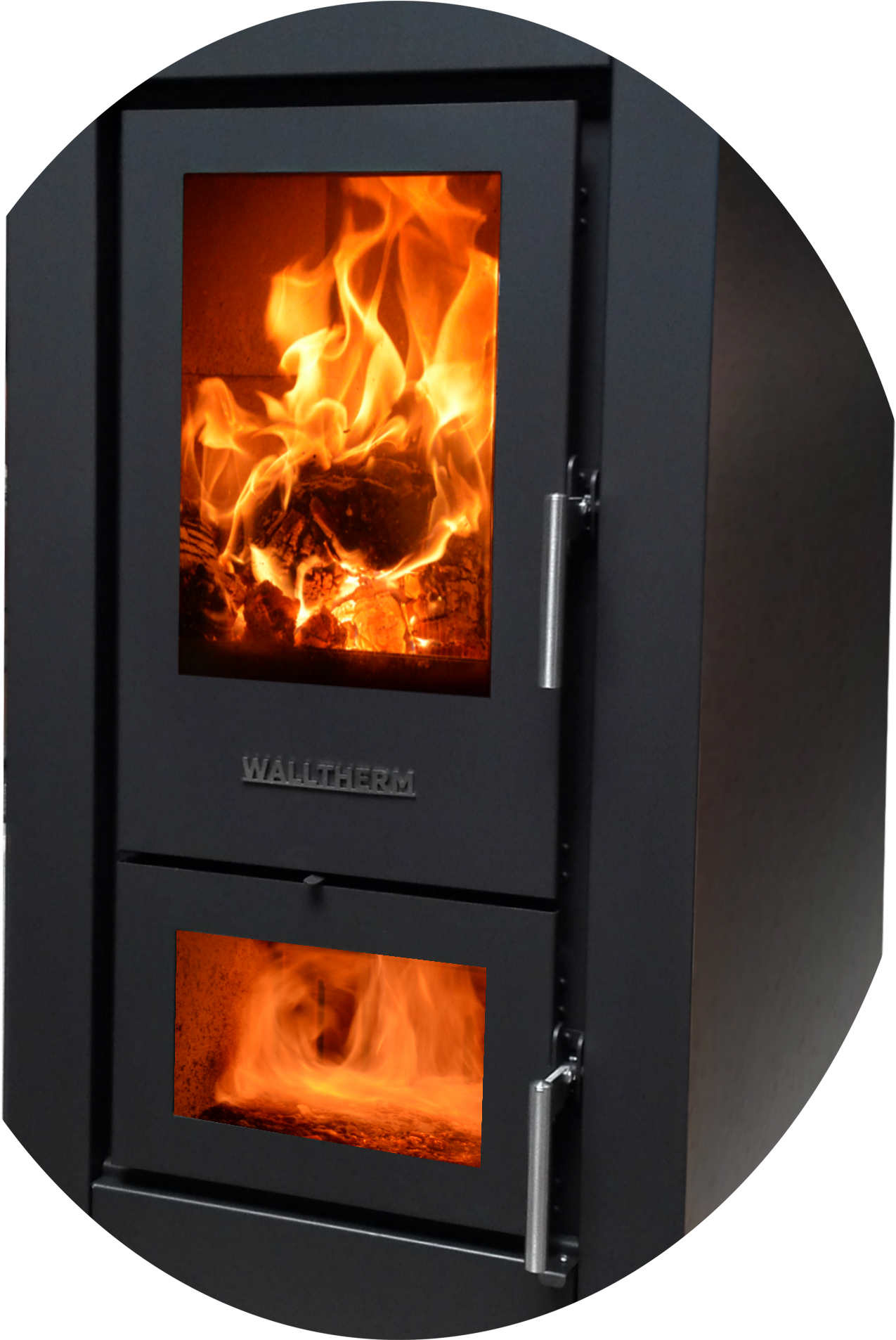 Doors With Stainless Steel Frame Or In A Special Edition - Walltherm Vajolet (1303x1905), Png Download