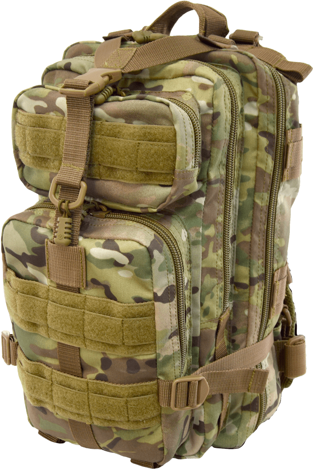 Backpack With Transparent Background - Multicam (1000x1000), Png Download