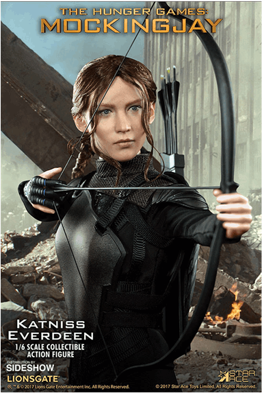 1 Of - Katniss Everdeen Hot Toys (600x600), Png Download