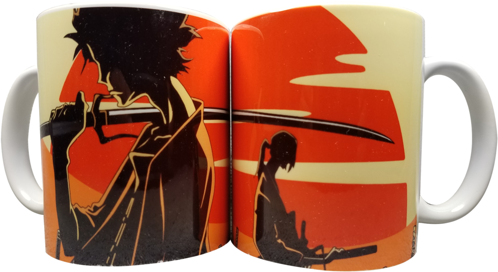 Mug Samurai Champloo - Samurai Champloo Iphone (1024x572), Png Download