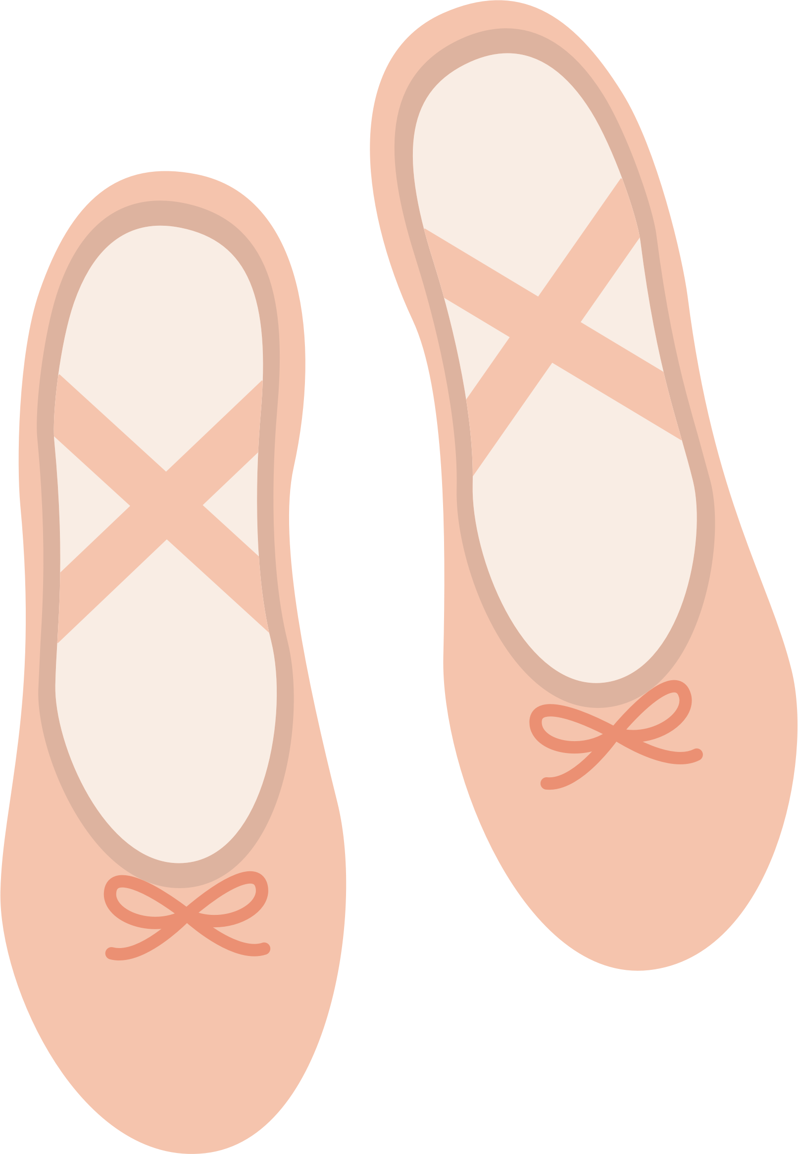 Big Image - Ballet Flat (1612x2331), Png Download