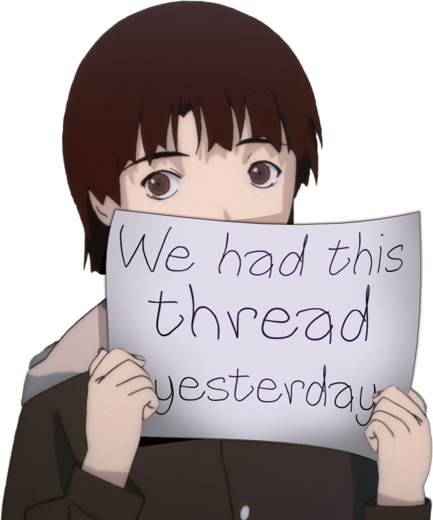 , - We Had This Thread Yesterday (897x1021), Png Download