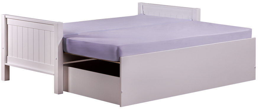 Auxiliar Elevada Transforma-se Em Cama De Casal - Bed Frame (900x720), Png Download
