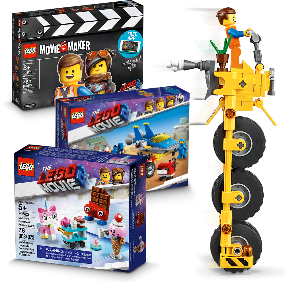 The Lego Movie - Lego Movie 2 Sets 2019 (1000x1000), Png Download