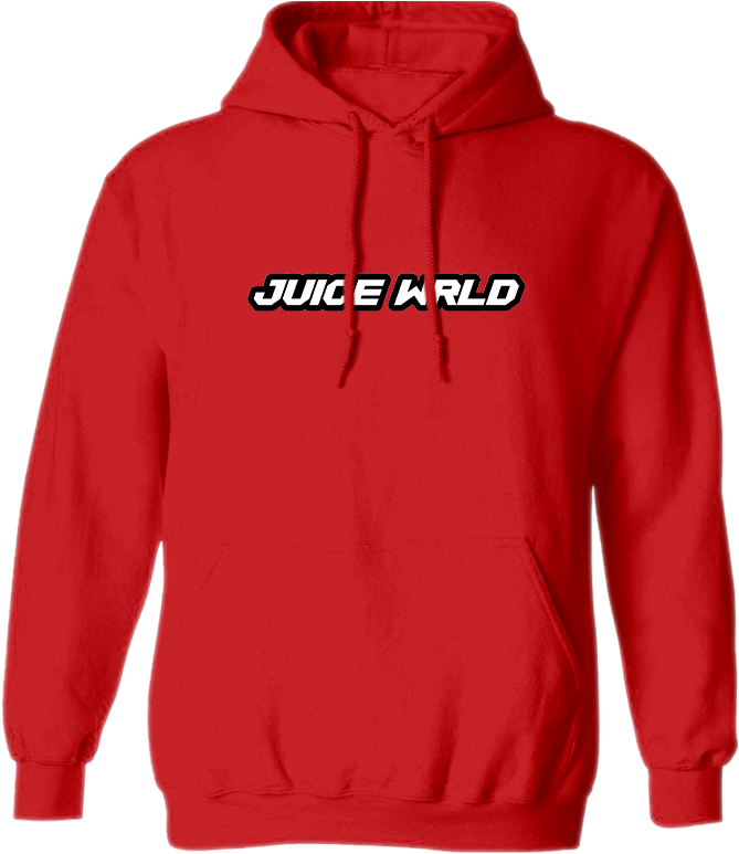 Juice Wrld Hoodie - Juice Wrld Red Hoodie (811x798), Png Download