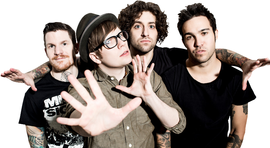 Fall Out Boy - Fall Out Boy Young (919x523), Png Download