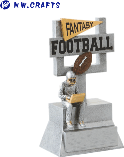 2017 Hot Sale Funny Rugby Sports Trophy Resin American - Fantasy Football Trophy (700x700), Png Download