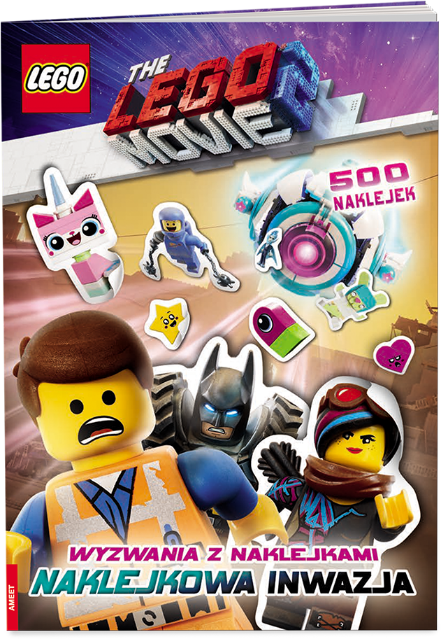 Sac-6050a - Lego Movie 2 Stickers (1628x1000), Png Download